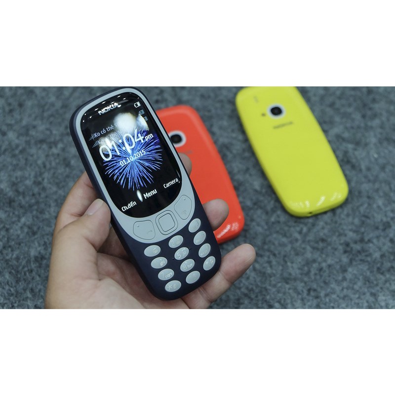 Điện thoại Nokia 3310 Điện thoại Nokia 3310  2 sim - Hàng mới full hộp, Loa to sóng khoẻ