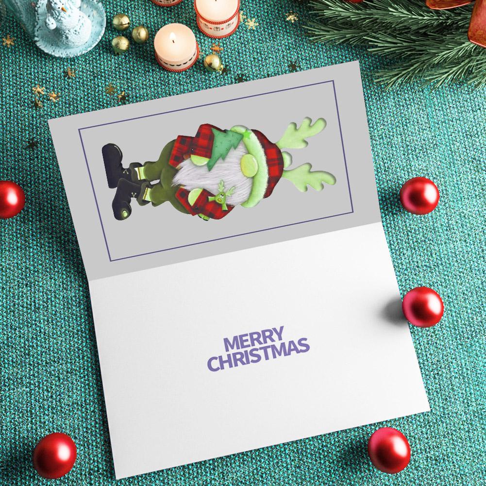 Khuôn Cắt Giấy Kim Loại Hình Ông Già Noel e6j5