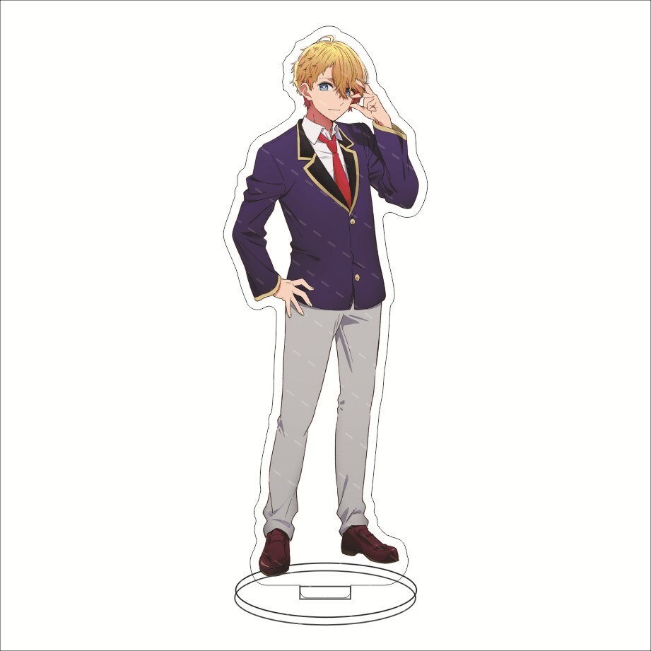Mô hình Standee Oshi no Ko Ai Hoshino Aqua Ruby Gorou Miyako Anime góc học tập để bàn làm việc cao 15cm