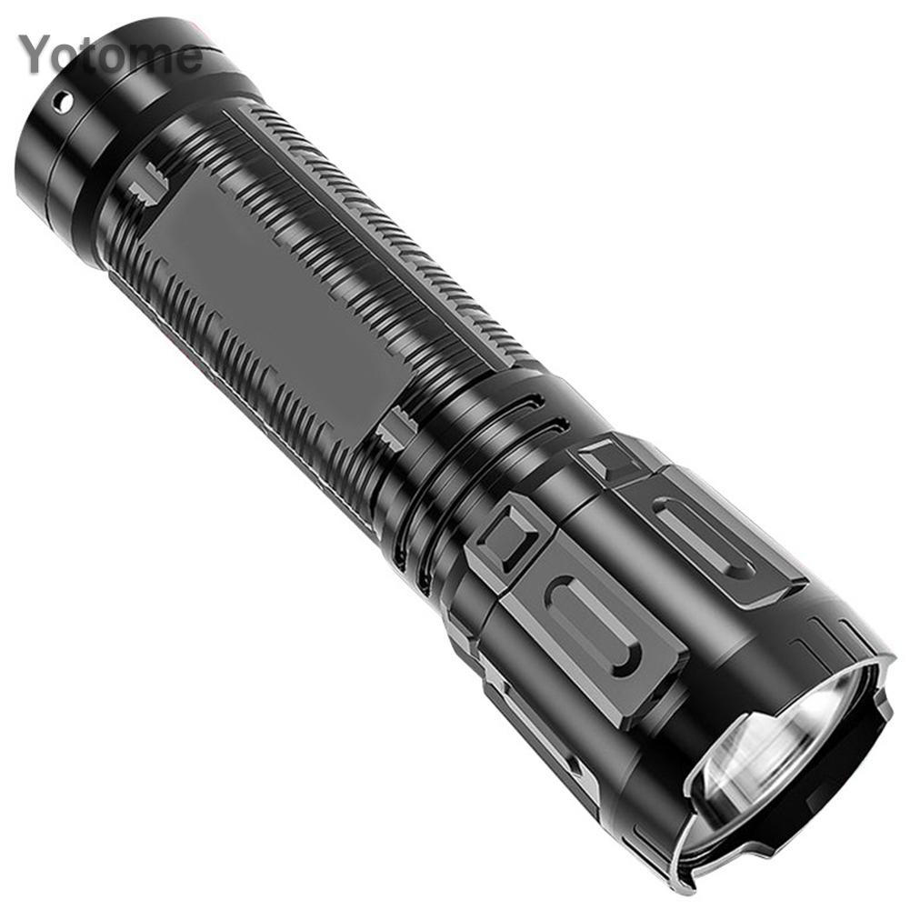 Đèn Pin led ipx4 3 Chế Độ Kèm Sạc usb Tiện Dụng Mang Theo Leo Núi / Cắm Trại