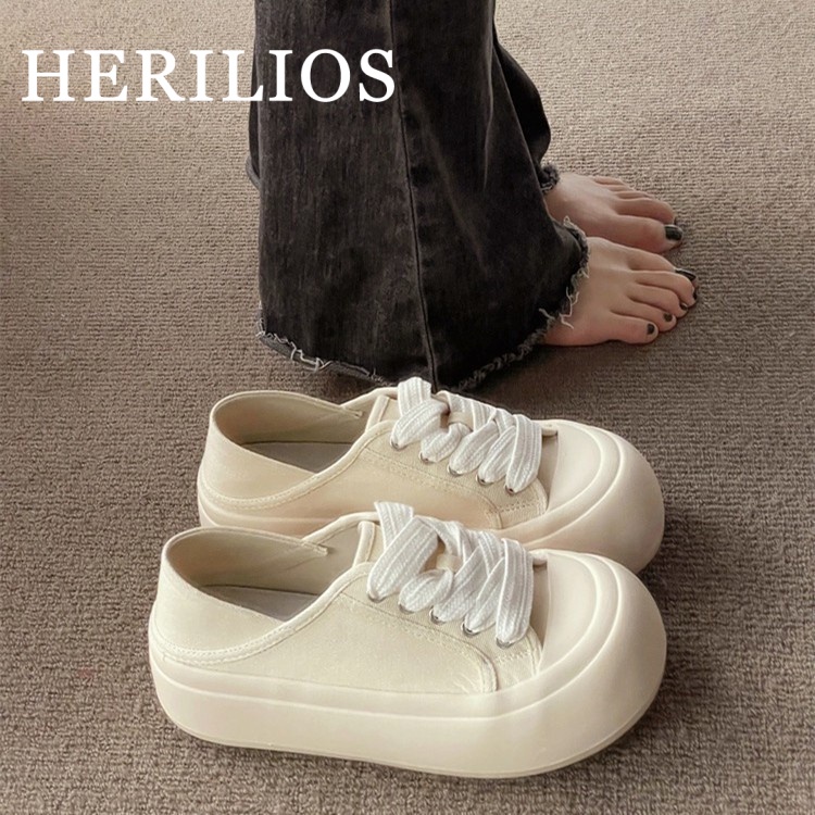HERILIOS Giày Thể Thao Nữ Đế Siêu Nhẹ Thoáng Khí Thời Trang Thiết Kế Mới Cho Nữ thất bại xây dựng B95F23W 37Z230915