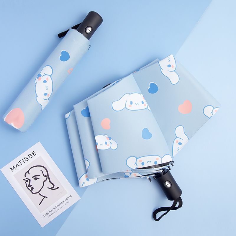 Cinnamoroll plus gấp hoàn toàn tự động mưa và bóng ô che nắng chống nắng tăng ô gấp tự động 🍒 ❈ ❈ ❈ ❈ ❈ ❈ ❈ ❈ ❈