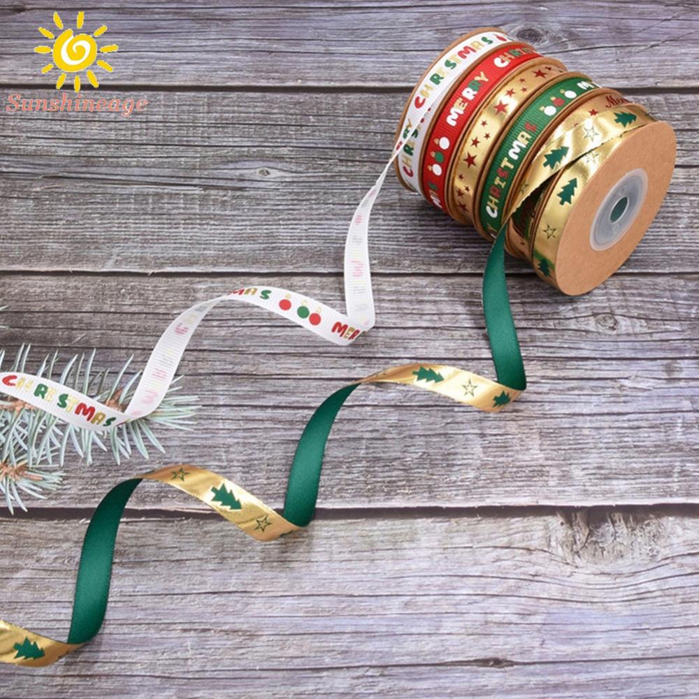 Cuộn Dây Ruy Băng Trang Trí Hộp Quà Giáng Sinh Mới