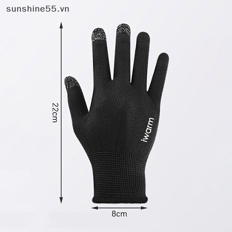 Găng Tay Lái Xe Chống Trượt Có Thể Chạm Màn Hình Cảm Ứng