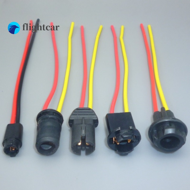 Set 2 Chuôi Đèn t10 w5w t5 Mềm Chuyên Dụng Cho Xe Hơi