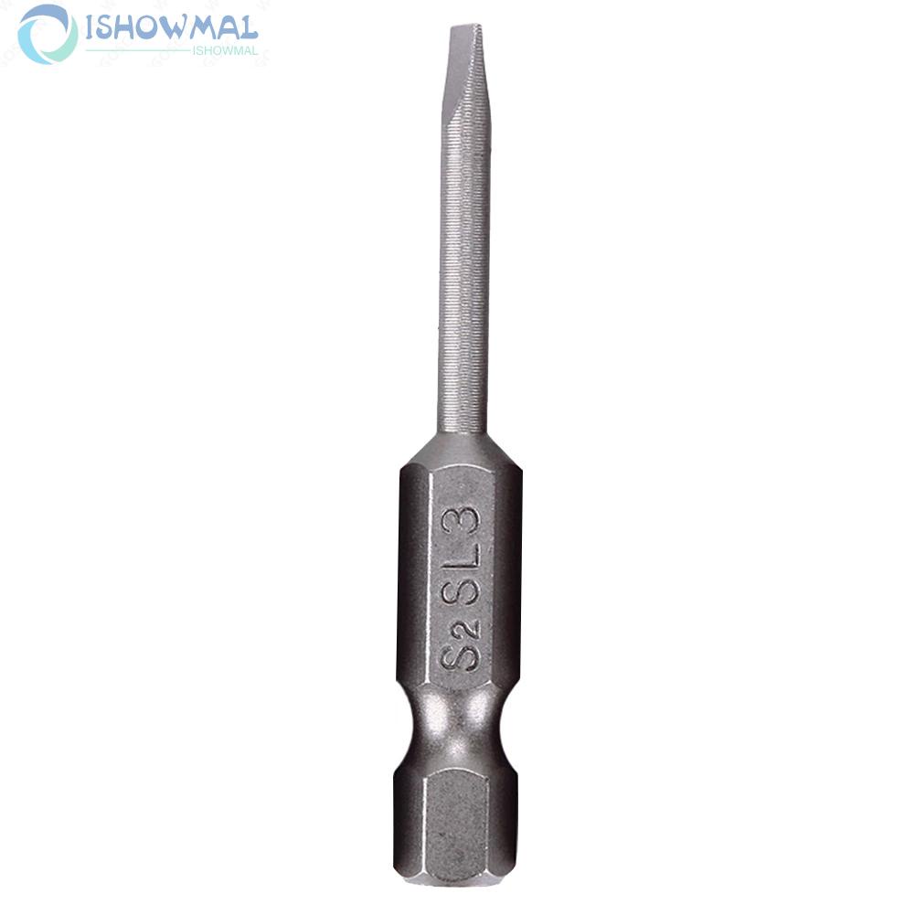 Screwdriver Bit 2.0-6.0mm Accessories Electric Drills Flat Head Magnetic-New In 9-