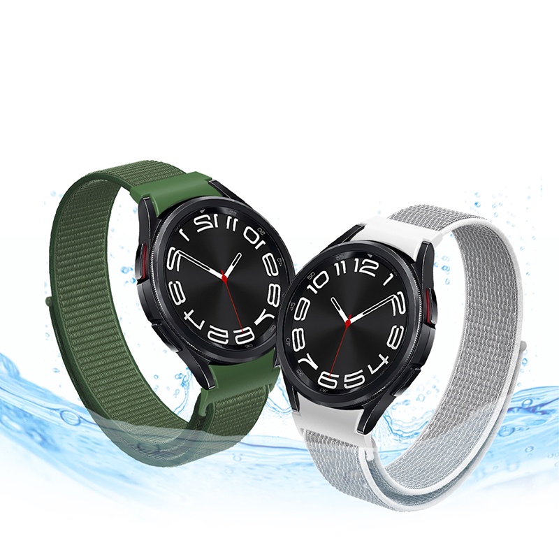 Dây nylon Thoáng Khí Thay Thế Cho Đồng Hồ Thông Minh samsung galaxy watch 6 classic 43 47mm 6 5 4 40 44mm