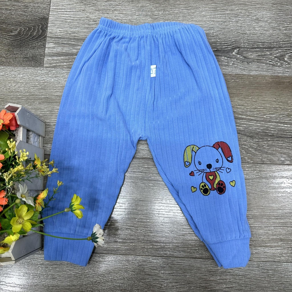 Quần dài len tăm hình thú cho bé trai, bé gái