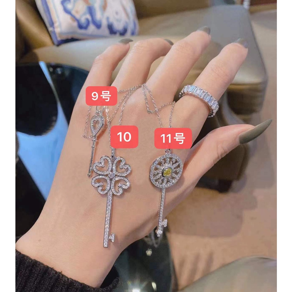 Sang Trọng Dây Chuyền Dáng Dài Mặt Hình Chìa Khóa Thiết Kế Đơn Giản Dễ Phối Đồ