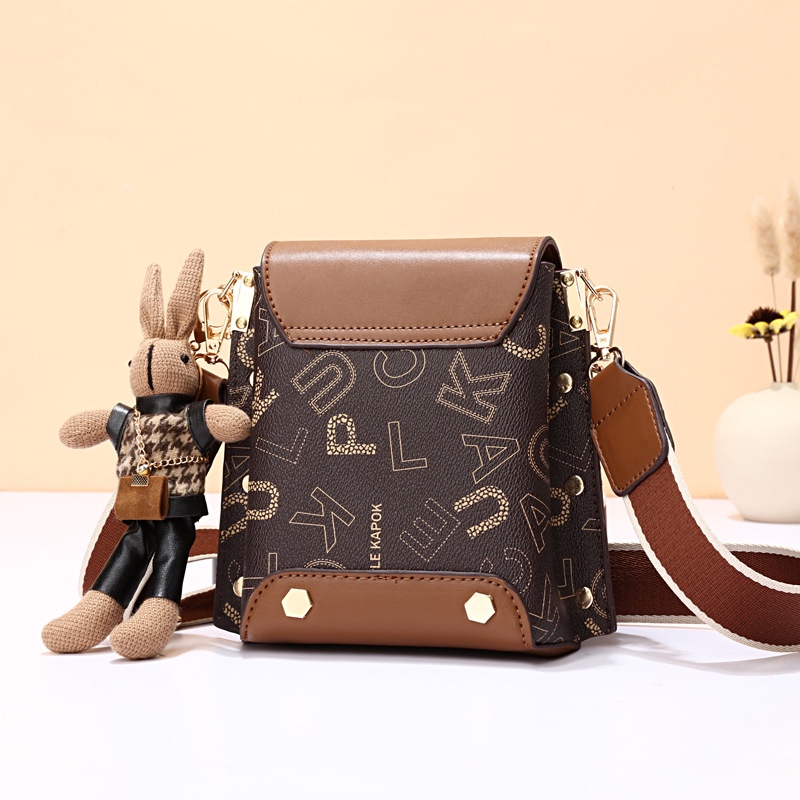 Chuwanglin Túi Da Đeo Chéo In Họa Tiết Thời Trang Dành Cho Nữ