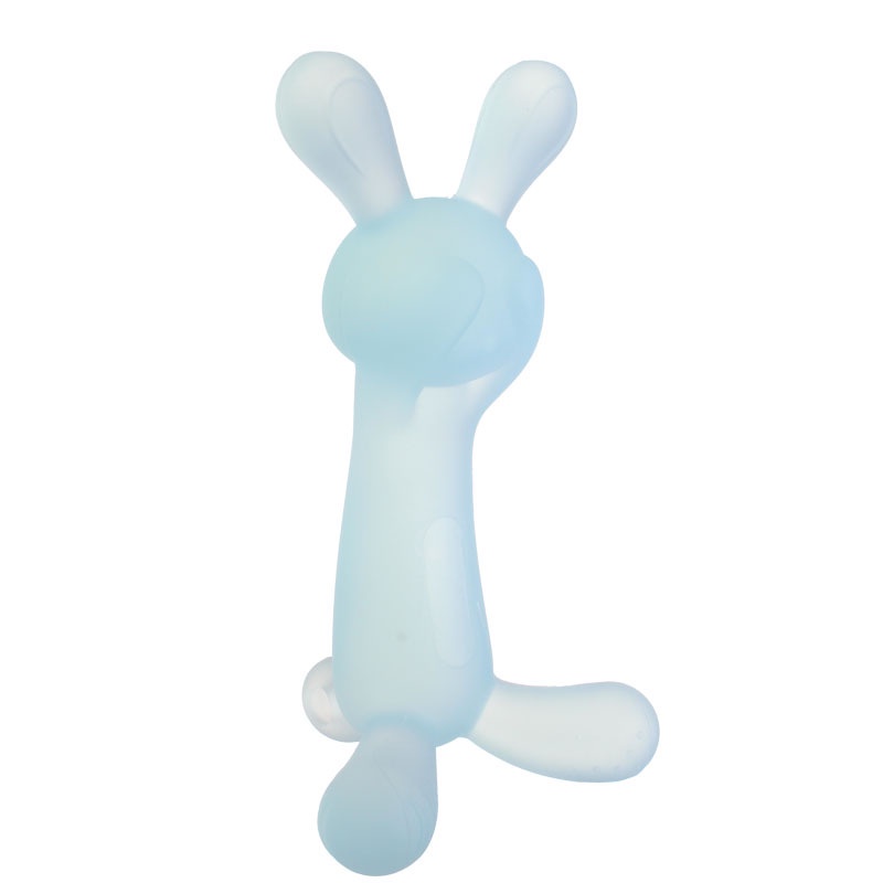 Gối Ôm Hình Tai Thỏ Bằng silicone Mềm Mại Cho Bé