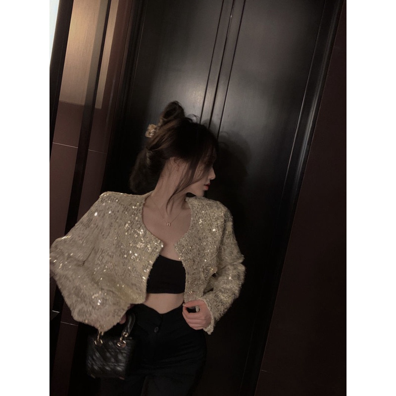 Áo Khoác Ngắn Phong Cách Thời Trang Thu Đông 2023 Mới