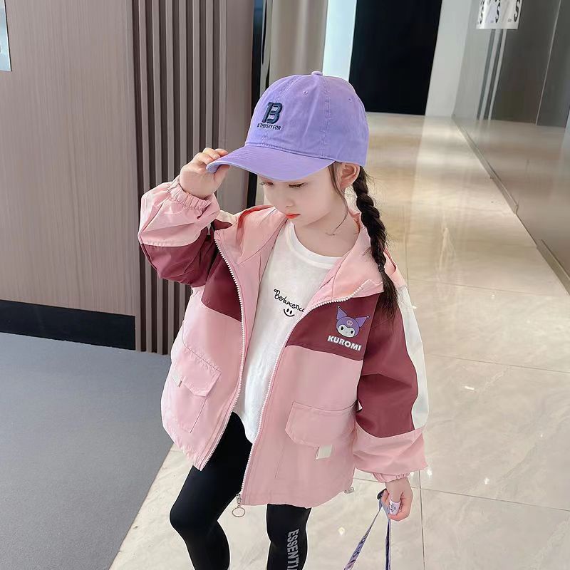 Gmn Áo Khoác Gió Phong Cách Phương Tây Thời Trang Xuân Thu 2023 Cho Bé Gái