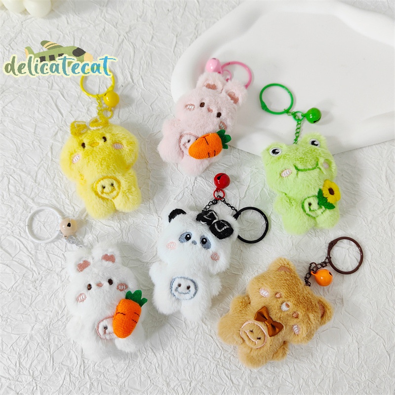 Móc Khóa Đồ chơi nhồi bông Hình Động Vật Dễ Thương