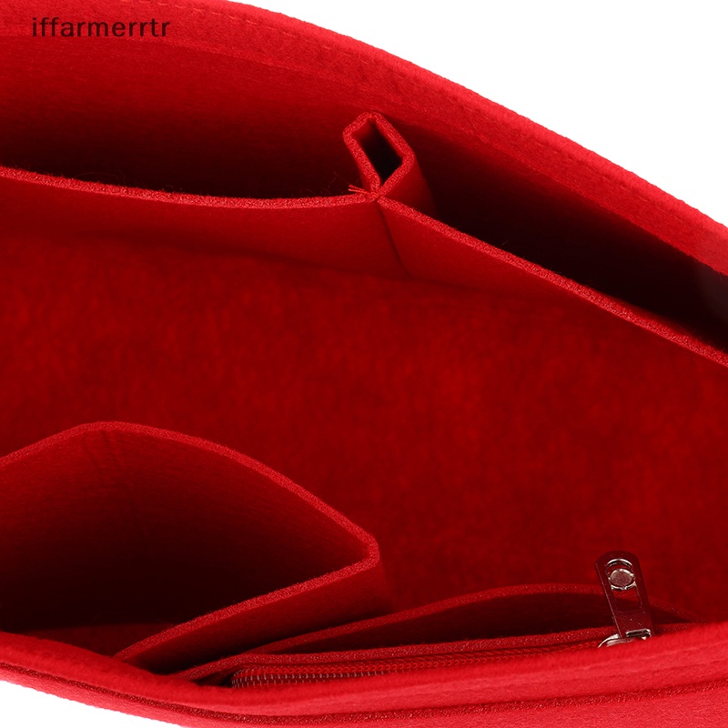 Túi Đựng Túi Xách mini Bằng Vải Nỉ Lót Bên Trong Tiện Dụng