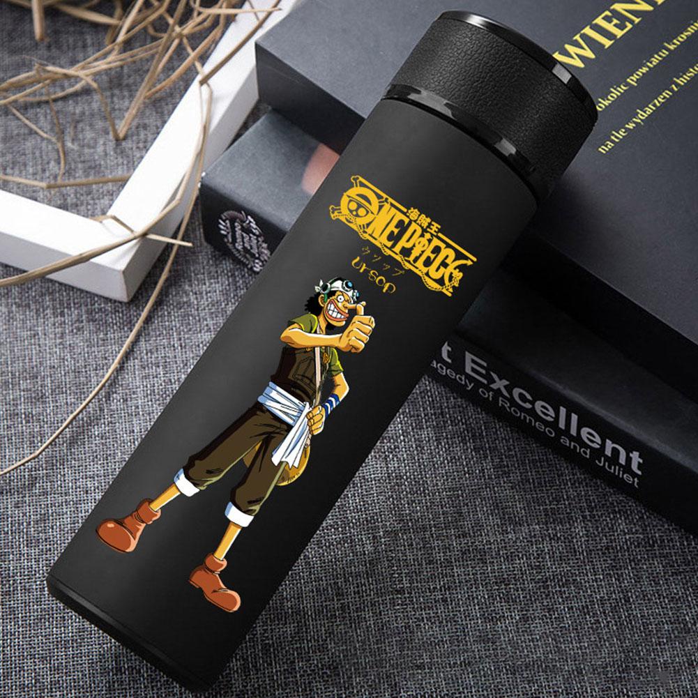 One Bình Nước Giữ Nhiệt Bằng Thép Không Gỉ l2t6 Họa Tiết Hoạt Hình one piece