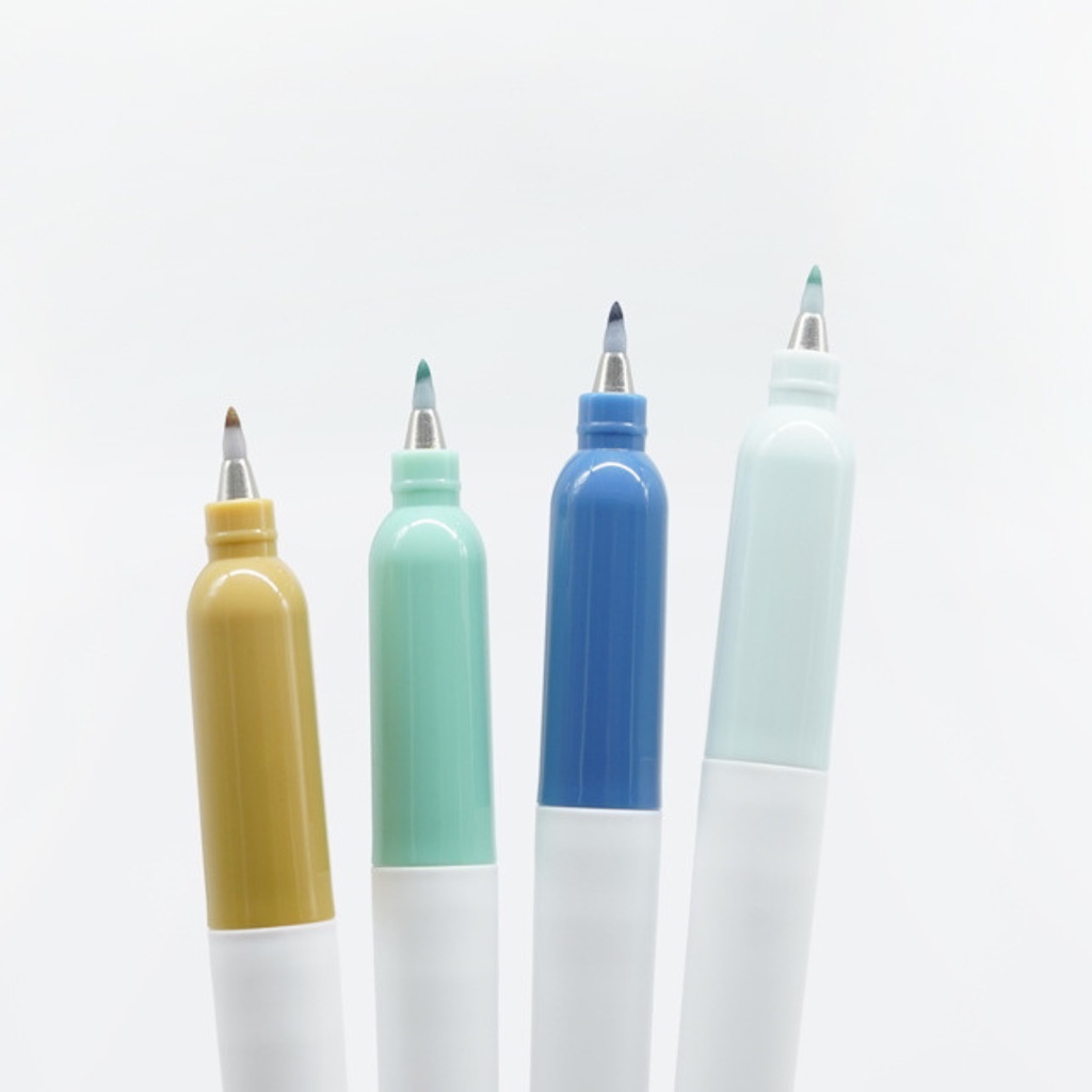 Bút BRUSH KALOR Pen Viết Callighraphy Màu Cực Phẩm - Lẻ 1 Bút & Set 4 Bút - Hàng Chính Hãng