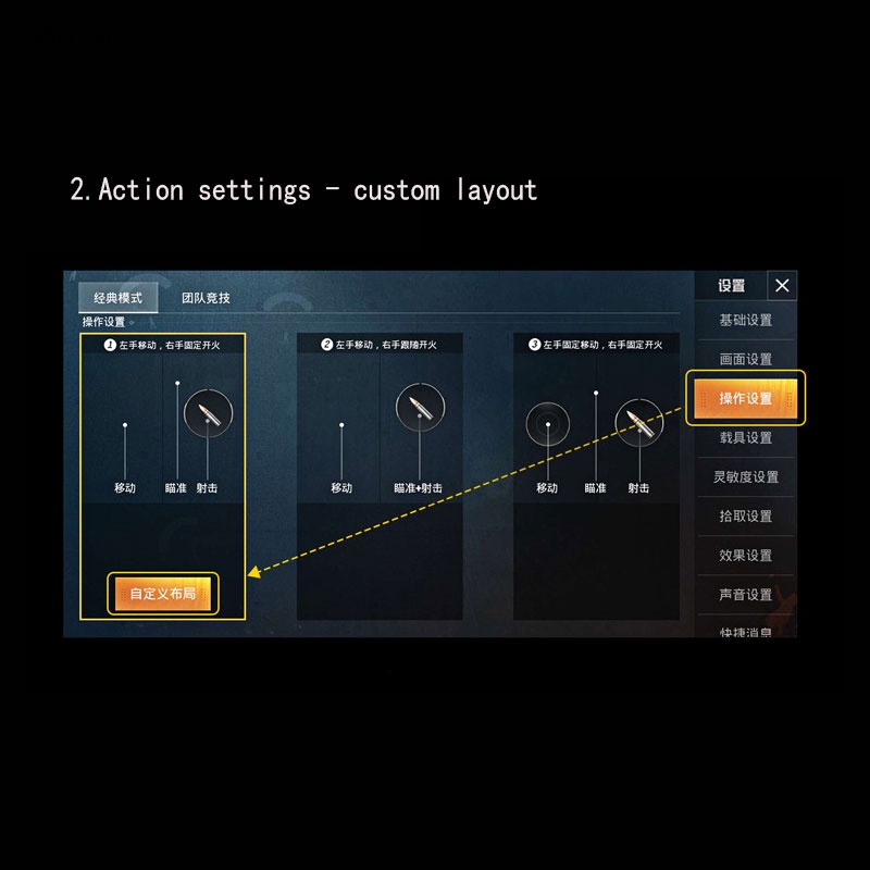 Tay Cầm Chơi Game ak77 Sáu Ngón Tay Cho iphone android pubg mobile