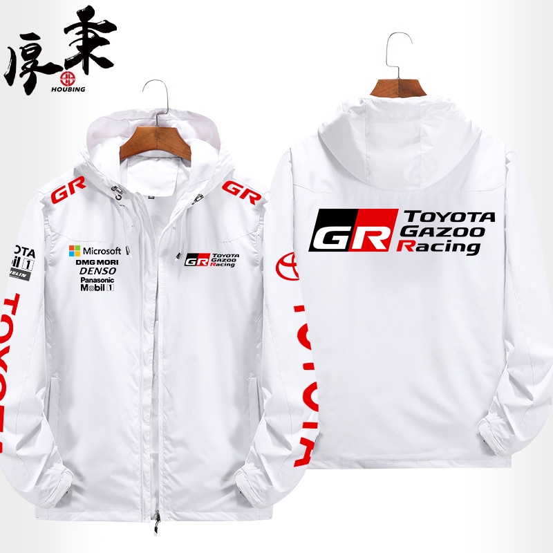 Áo Khoác Khóa Kéo Đồng Phục Đội toyota Thời Trang