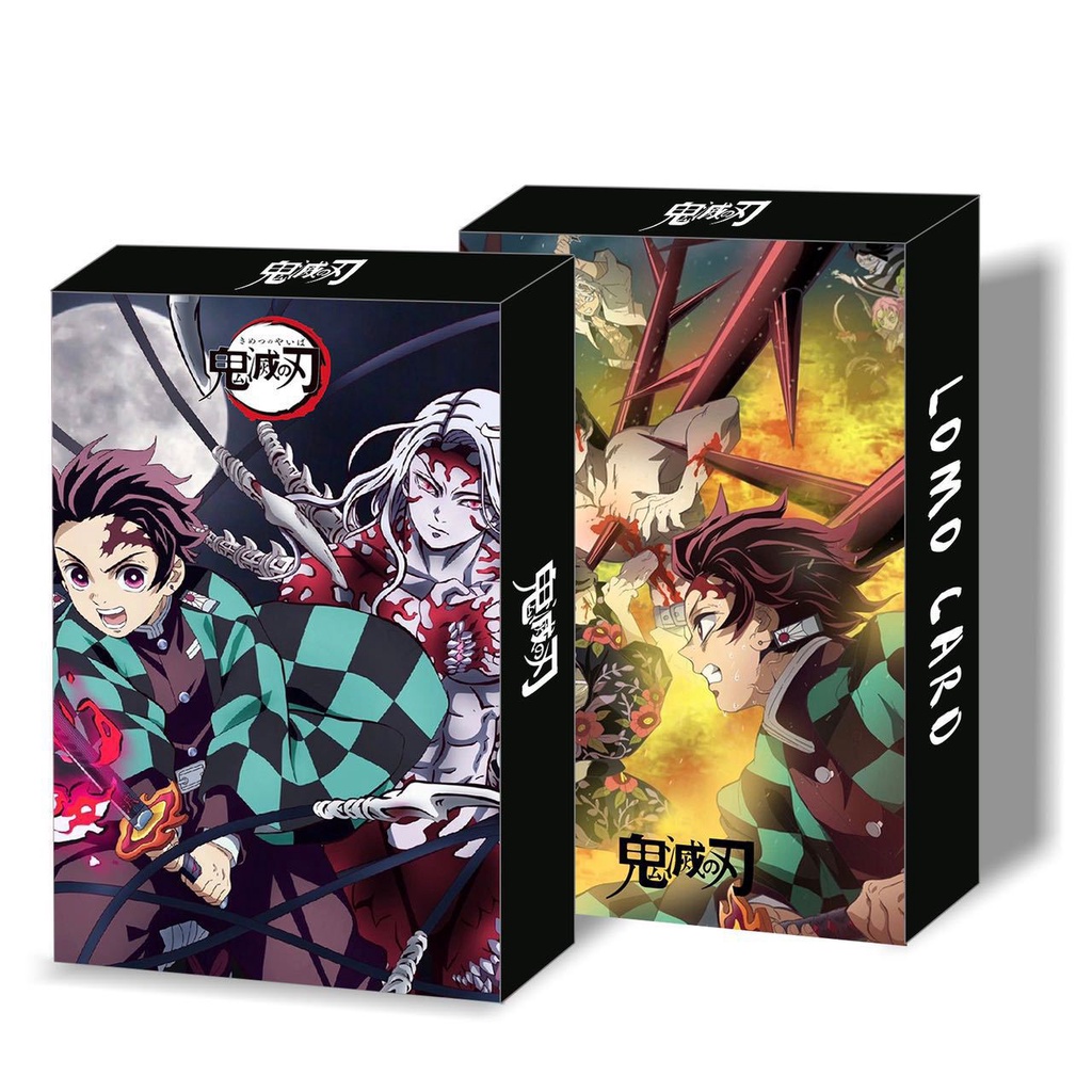 Demon Slayer Jujutsu Kaisen ONE PIECE Lomo Card Photocard 30pcs/box