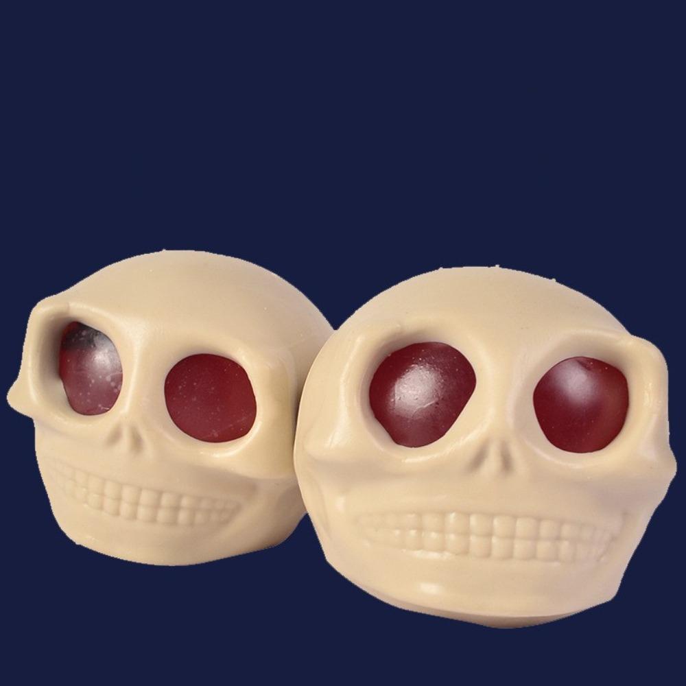 Niuyou Đồ Chơi Bóp Giảm Căng Thẳng Hình Đầu Lâu Sáng Tạo Cho Người Lớn Và Trẻ Em Dịp halloween