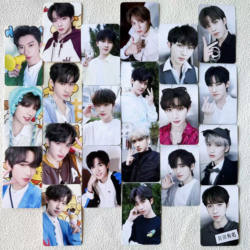 Bộ Thẻ Hình Thần Tượng Mùa Hè 2.0 ma jiaqi liu yaowen Trẻ Trung