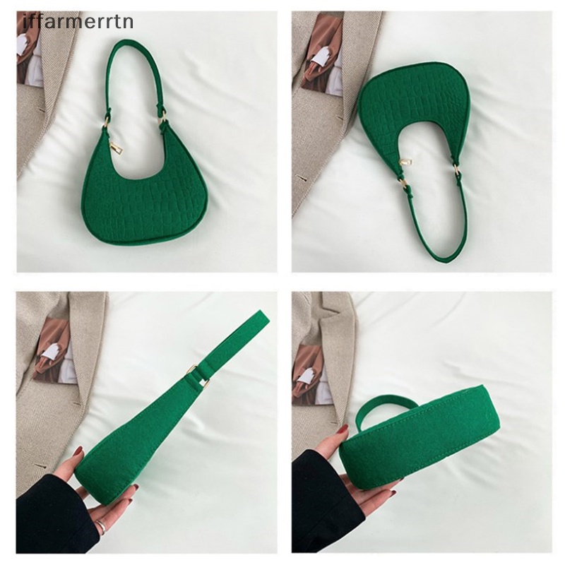 Iff Túi Xách Đeo Vai Có Tay Cầm Thời Trang Thu Đông Mới Cho Nữ bolso mujer