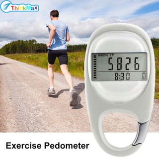 Khoảng cách đi bộ Thể dục Calorie Tập thể dục Máy đếm bước Đếm bước Máy đếm bước 3D kỹ thuật số di động