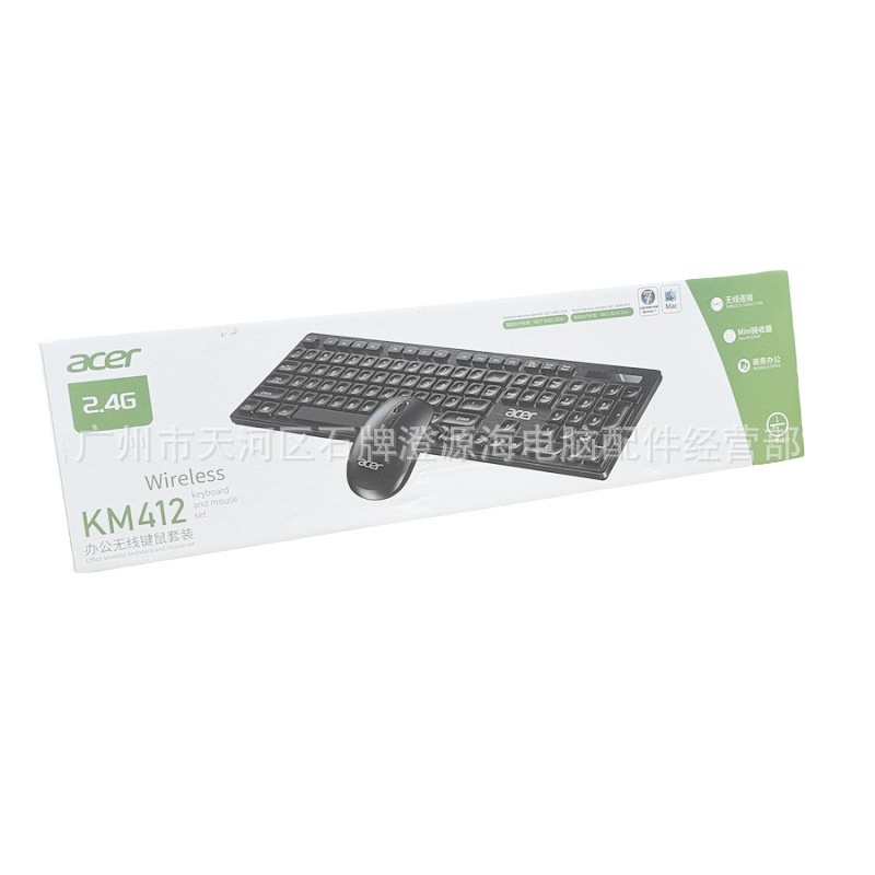 Phù Hợp Bộ Bàn Phím Và Chuột Không Dây Cho acer km412
