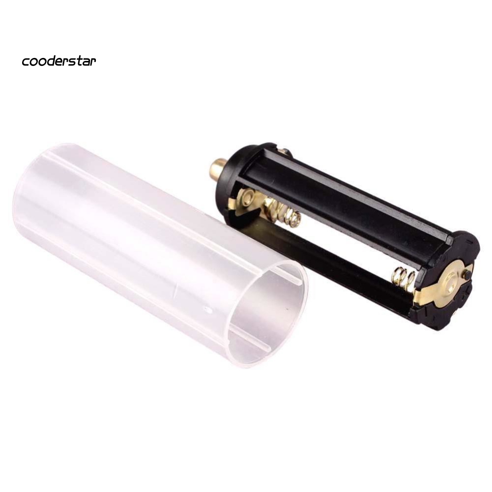 1 Giá Đỡ Pin aaa 1 Ống 18650 1 Cái Cho Đèn Pin