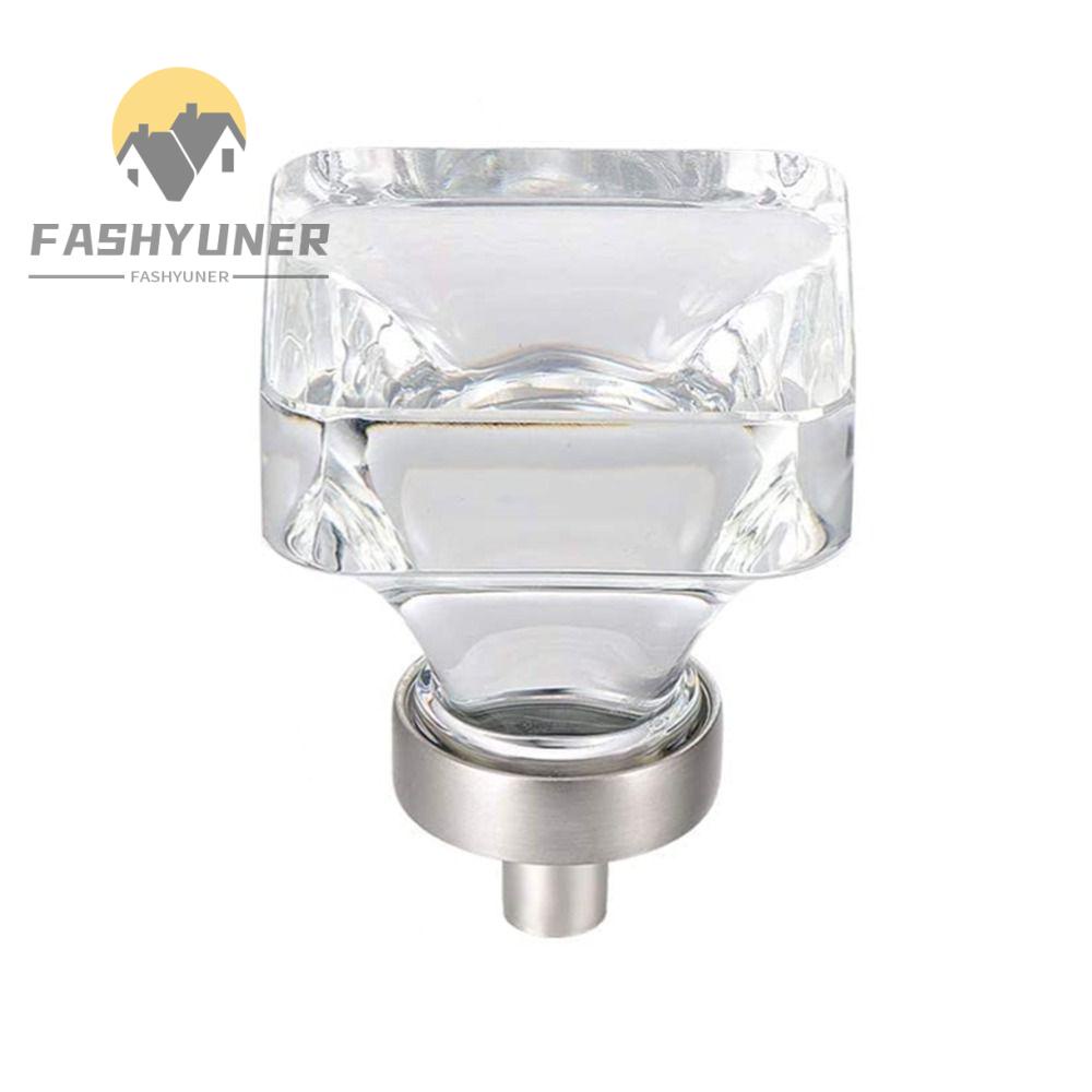 FASHYUNER Tay Nắm Cửa Tủ Bằng Niken Pha Lê Tiện Dụng Cho Tủ Kính / Tủ Quần Áo