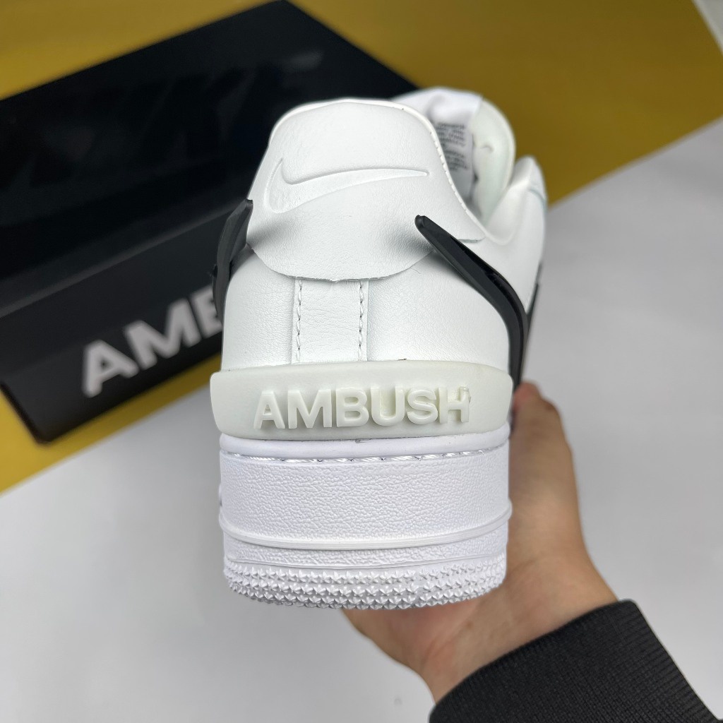 Giày AF1 Low SP Ambush Phantom, AF1 Ambush Trắng Móc Đen -  Than.Shoes