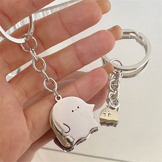 Móc Khóa Hình Ma Dễ Thương Cho Cặp Đôi