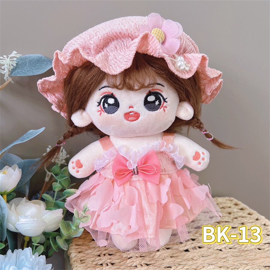 Đây là quần áo Búp Bê Vải cotton 20cm Phong Cách lolita Dễ Thương