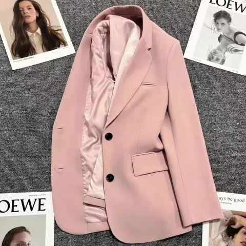 Áo Khoác blazer Thời Trang Xuân Thu Phong Cách Hàn Quốc