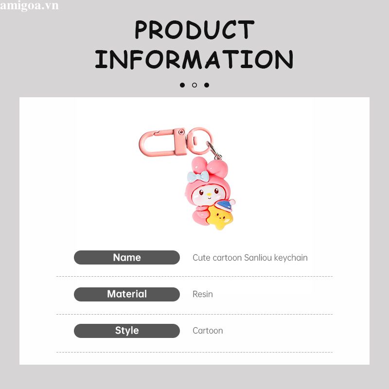 ✨✨Móc Chìa Khóa Hình sanrio Nhật Bản Dễ Thương