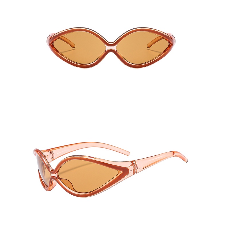 Kính Mát y2k Phong Cách hip hop Mới Chống Tia uv400 Dành Cho Nam Nữ