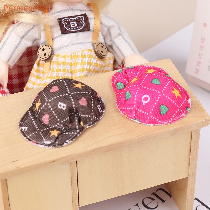 Set 5 Nón Đồ Chơi Búp Bê mini Tỉ Lệ 1 / 12