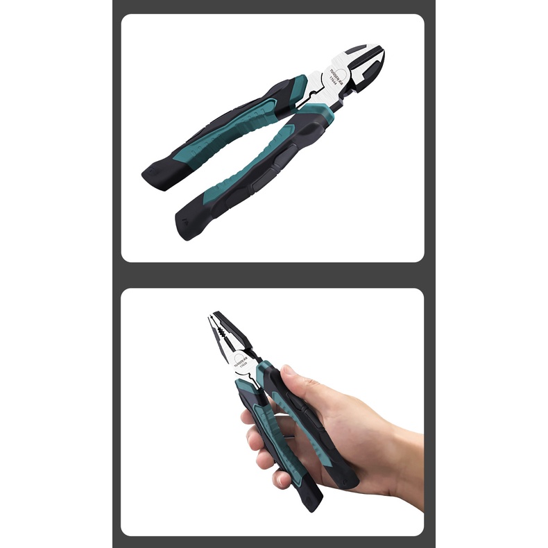 Kìm Kìm Cắt Dây Chéo Đa Năng 27cm 20cm