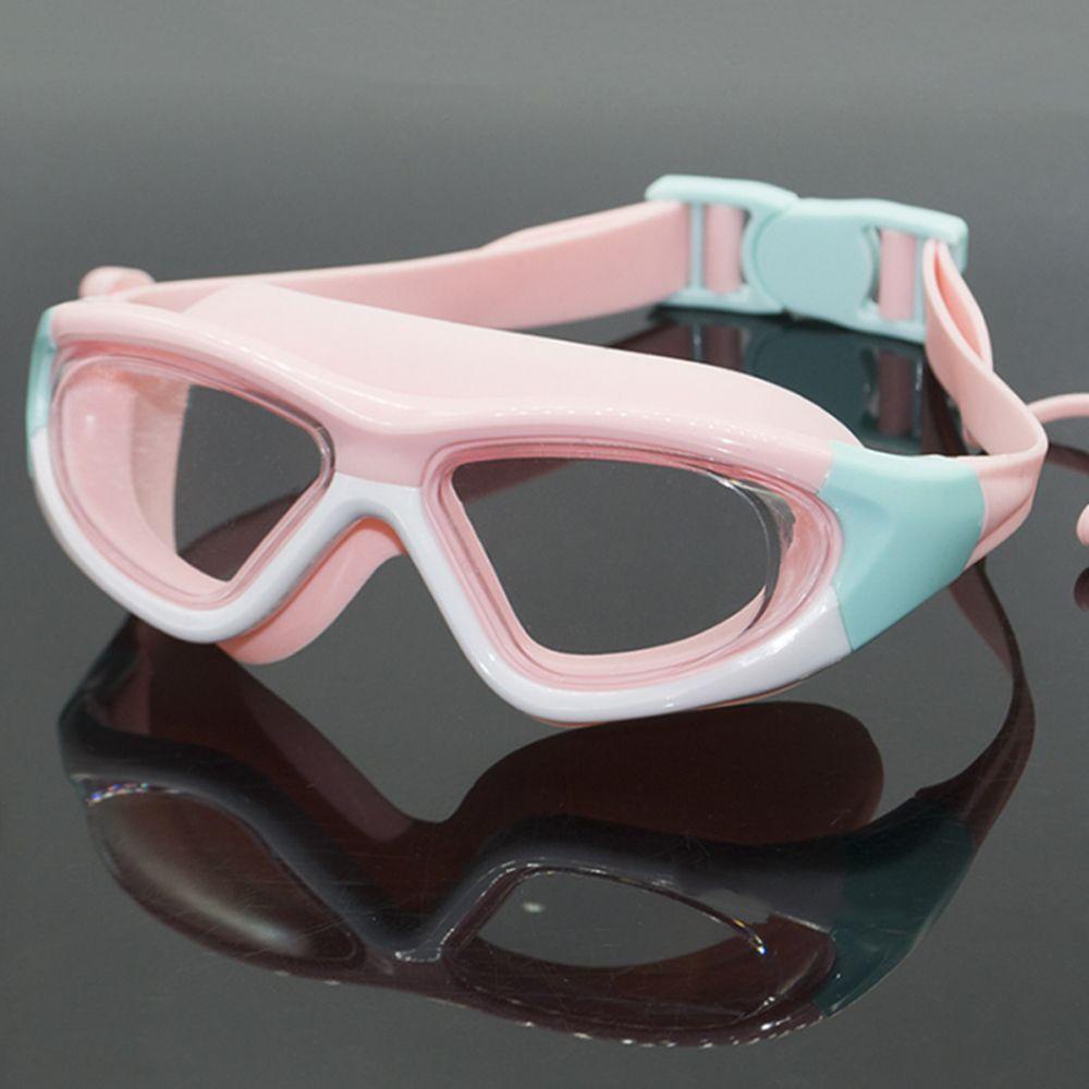 Kính Bơi Chống Thấm Nước Chống Sương Mù Tầm Nhìn Rộng Phong Cách Thể Thao Cho Bé