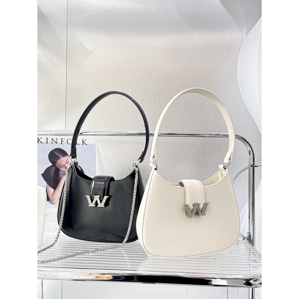 TÚI W ĐÍNH ĐÁ LỚN SIZE 21cm x 16cm - TX827261