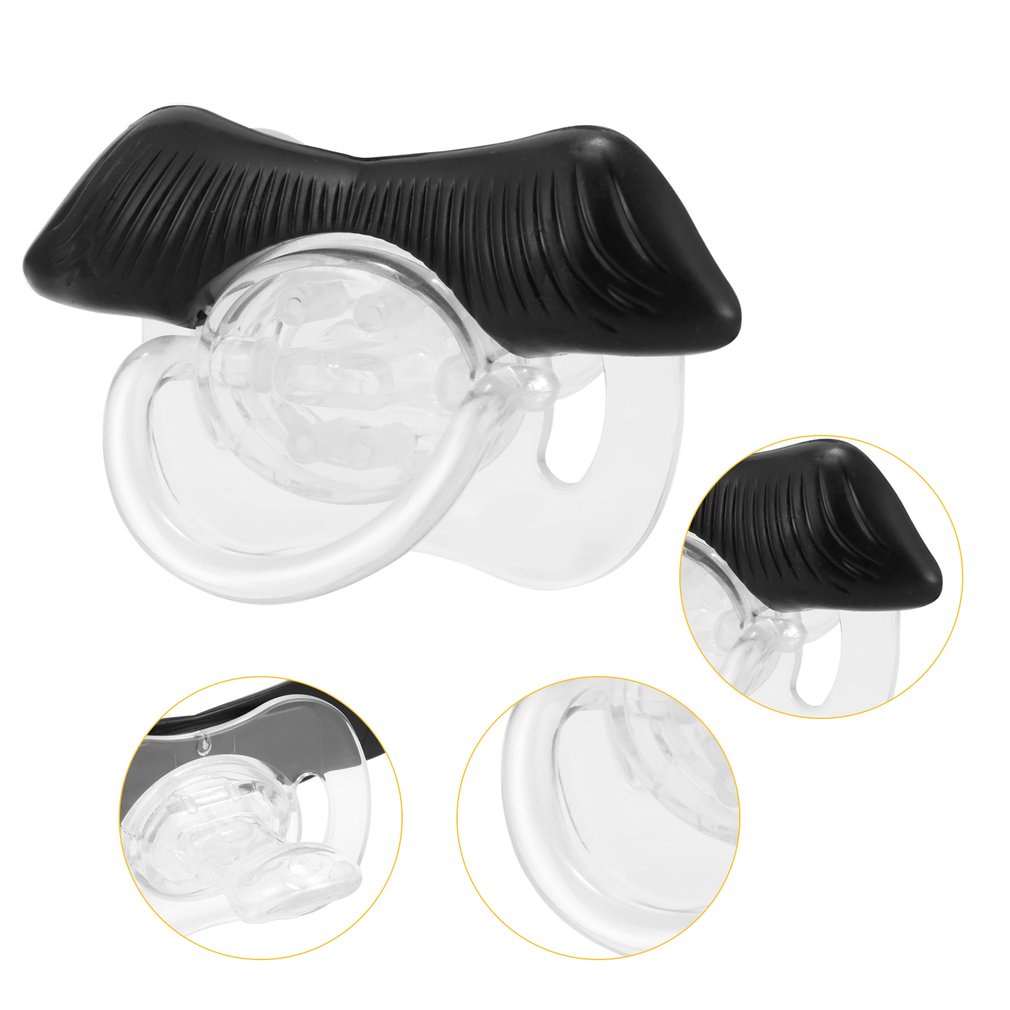 Núm Vú Giả Bằng Silicon Mềm Hình Đôi Môi Vui Nhộn Cho Bé Gái Sơ Sinh