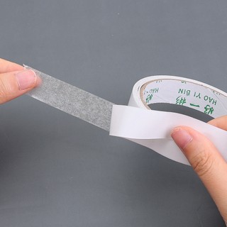 Cuộn Băng Keo Giấy Hai Mặt 8m Siêu Mỏng diy