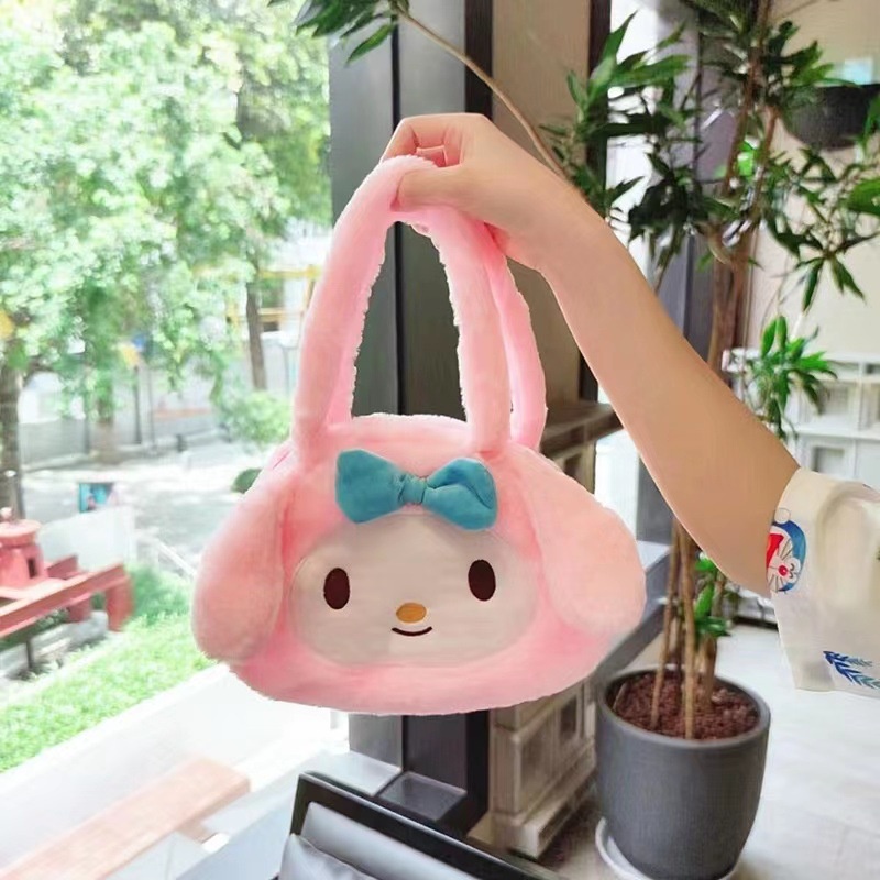 Túi Đeo Vai Hình Thú Nhồi Bông Hoạt Hình Dễ Thương Cho Bé