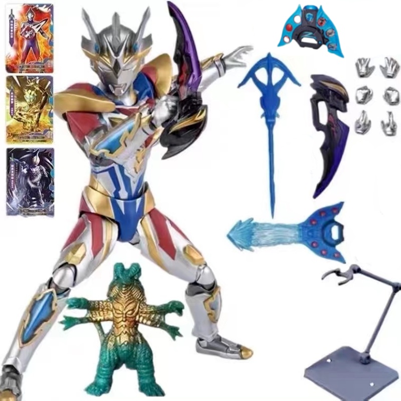 Đồ Chơi Nhân Vật Siêu Anh Hùng z Sh. Sh. Sh... Figma Mô Hình Nhân Vật ultraman Làm Quà Tặng Cho Bé