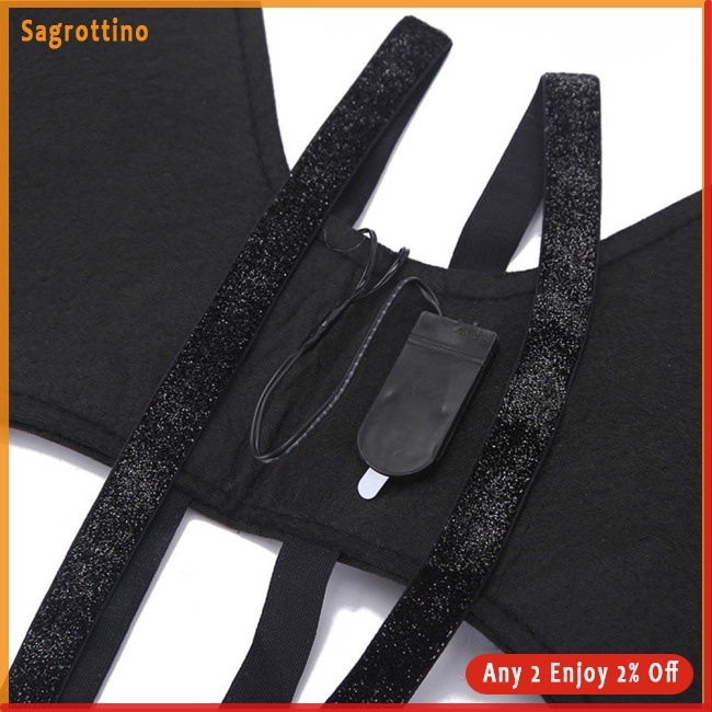 Sag Cánh Dơi Hóa Trang halloween Có Dây Đàn Hồi Cho Bé