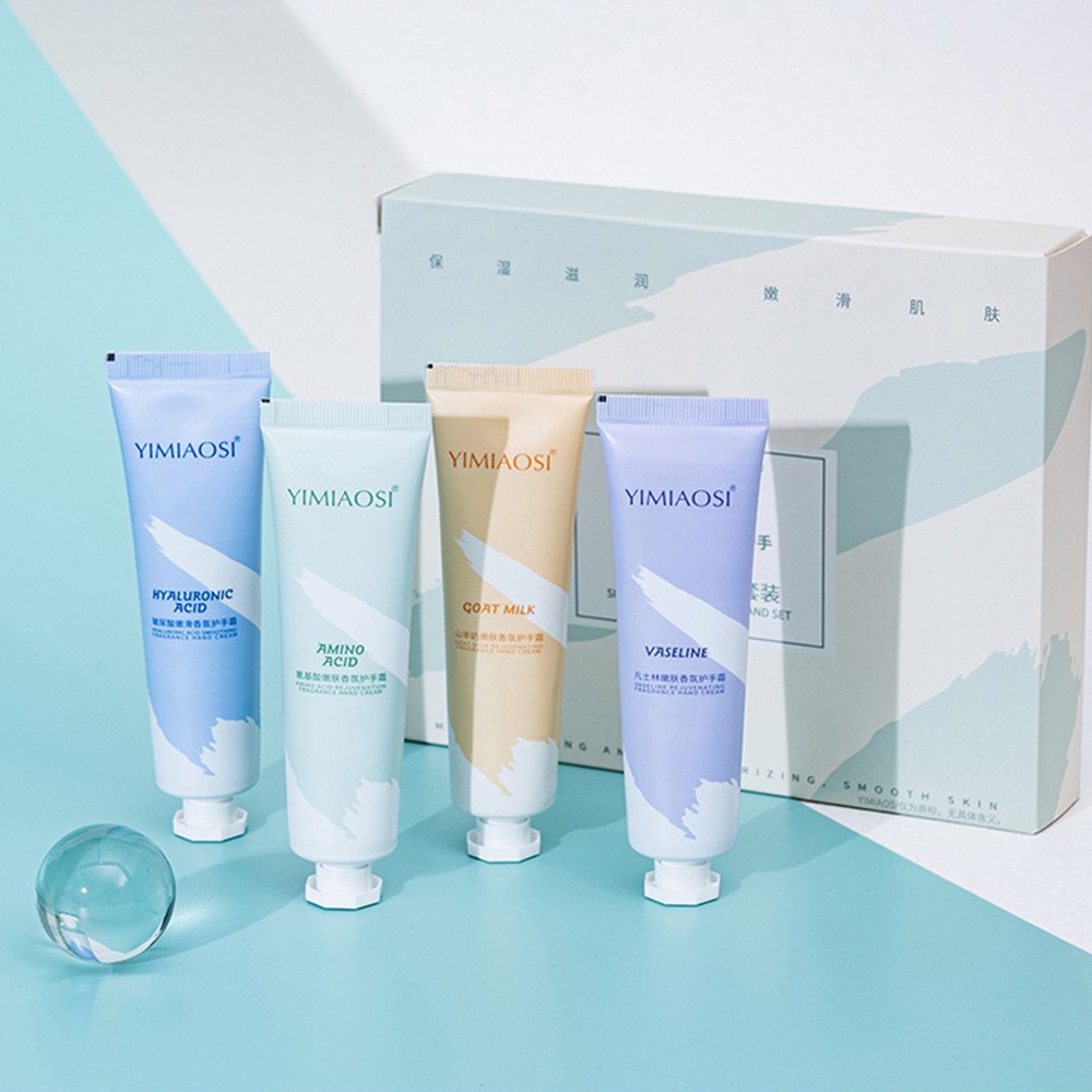 YIMIAOSI Vaseline Sữa Dê Kem Dưỡng Da Tay Sửa Chữa Kem Dưỡng Da Tay Chống Lão Hóa Nuôi Dưỡng Kem Chăm Sóc Tay * KÍNH