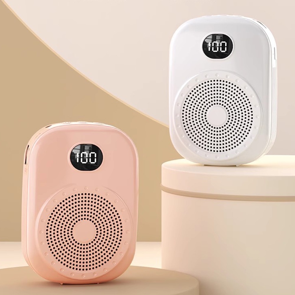 Loa Khuếch Đại Giọng Nói Không Dây 8w 4600mah Đa Năng Có Micro Cho Giáo Viên
