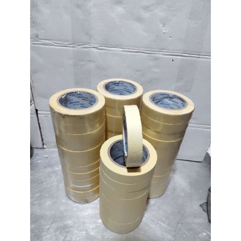 Băng keo giấy khổ 2,5cm và 5cm loại dày- Bang keo giấy ghi chữ