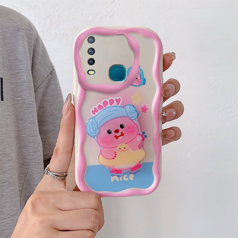 Ốp lưng vivo y11/y12 / y15 / y17 / u10 Dễ Thương Ốp Điện Thoại Chống Sốc Hình Búp Bê 3d Thời Trang Cho vivo y11/y12 / y15 / y17 / u10